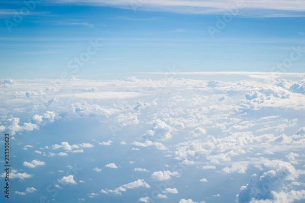 Obraz Blue sky with clouds