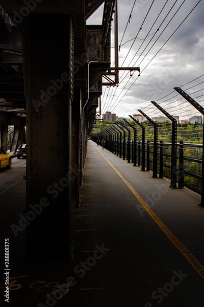 Obraz View on the Bridge