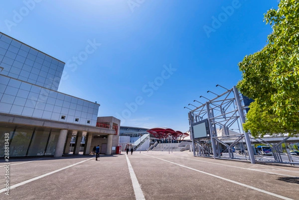 Fototapeta 幕張新都心の風景