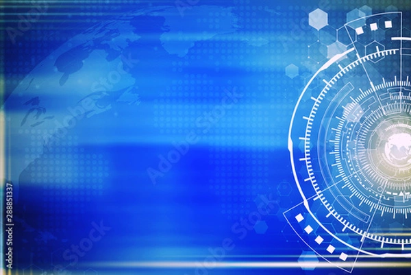 Fototapeta High glass modern building with blue sky and cloud at daylight for abstract background. Soft focus.Facades texture pattern for business background.