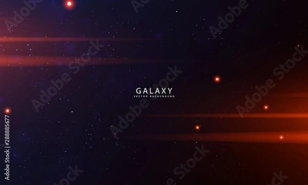Obraz Abstarct Galaxt background 