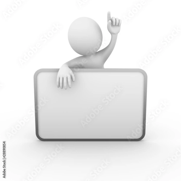 Fototapeta White Board