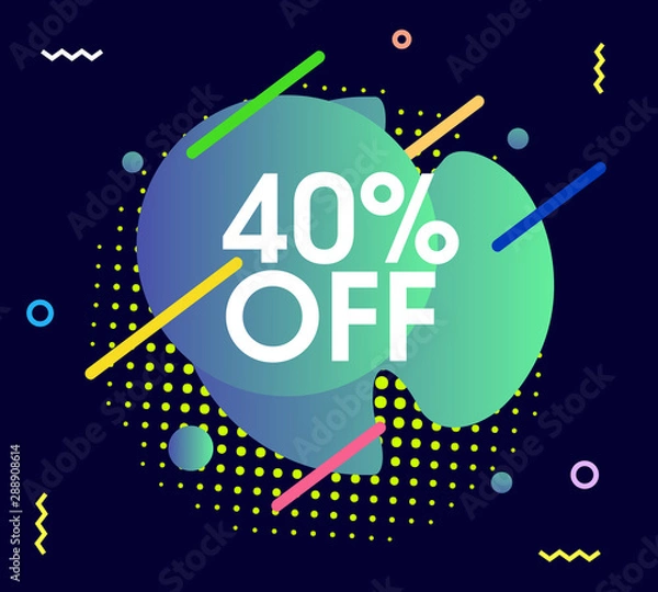 Obraz Abstract vector modern offer design