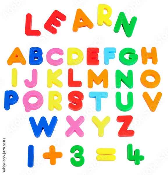 Obraz Alphabets.