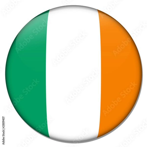 Obraz irland ireland button