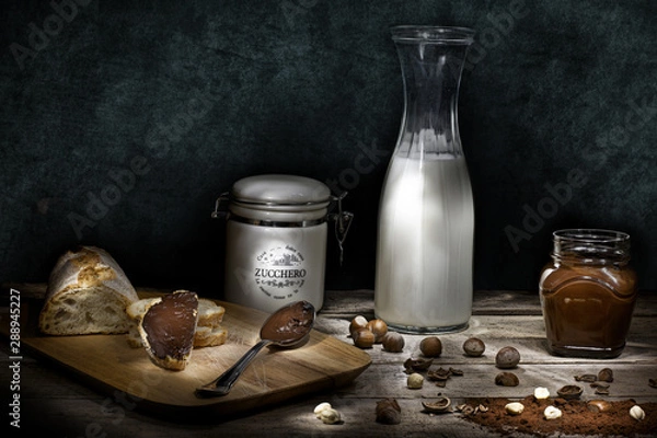 Fototapeta colazione