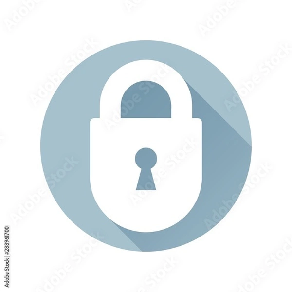 Fototapeta Lock icon