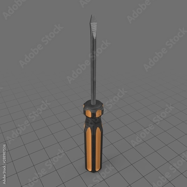 Fototapeta wkrętak płaski