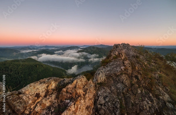 Fototapeta Sivec sunrise ruzin vychod slnka 