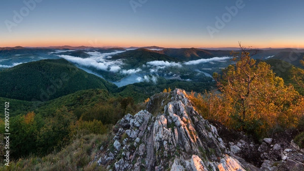 Fototapeta Sivec sunrise ruzin vychod slnka 