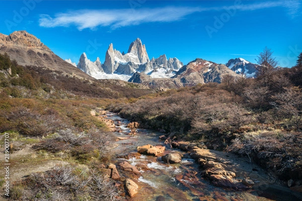 Fototapeta Fitz Roy Patagonia Argentina