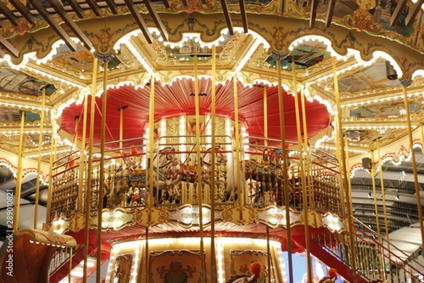 Obraz Carrusell de parque