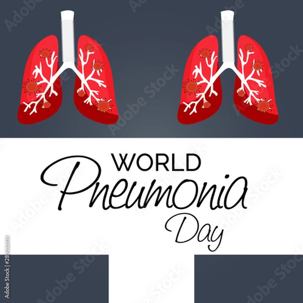 Obraz World Pneumonia Day