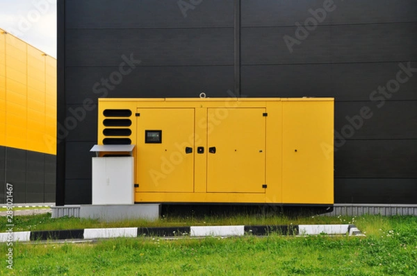 Obraz Mobile diesel generator for emergency electric power