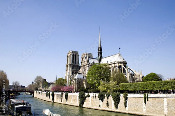 Obraz primavera sulla senna