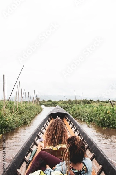 Obraz インレー湖ツアー