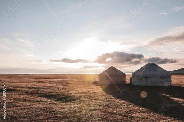 Obraz 遊牧民キャンプ