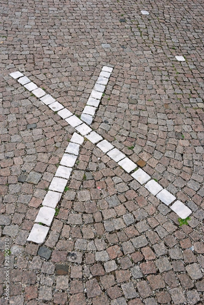 Obraz Pflastersteine - X