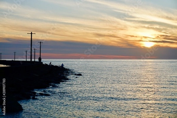 Obraz 三国港エッセル堤