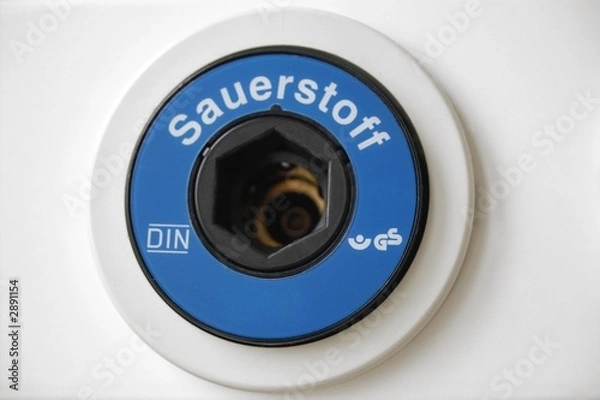 Fototapeta sauerstoffbuchse