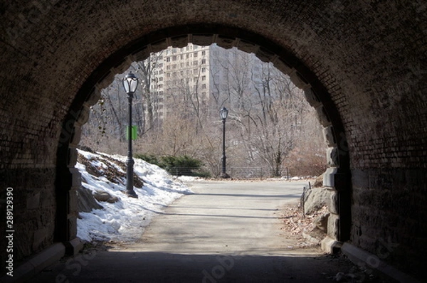 Obraz Central Park tunnel