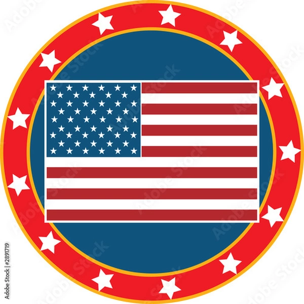 Obraz american flag