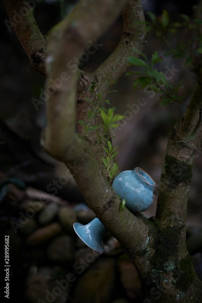 Fototapeta Celadon dragon kiln of the seventh generation