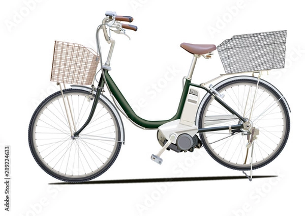 Fototapeta 電動自転車