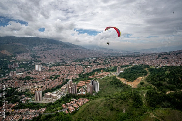 Obraz parapente a medellin