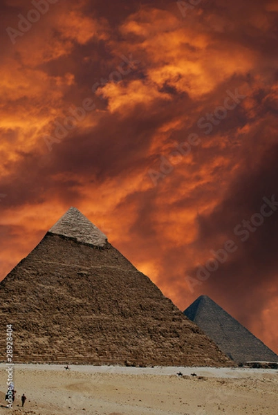 Obraz piramide di cheope