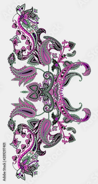 Obraz Traditional paisley pattern