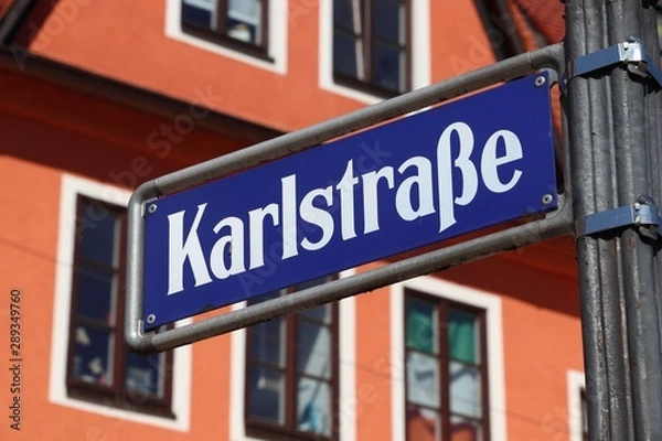 Obraz Nuremberg street