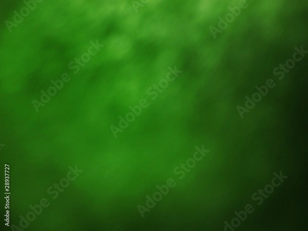 Obraz Green blurred background