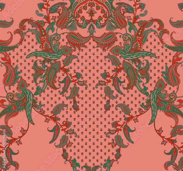 Obraz Traditional paisley pattern