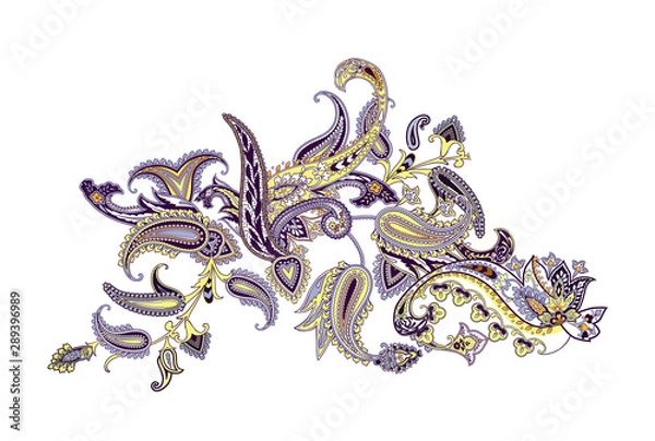 Obraz Traditional paisley pattern