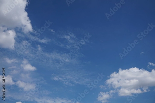Fototapeta blue sky with clouds