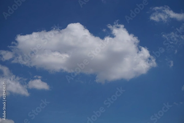 Fototapeta blue sky with cloudy