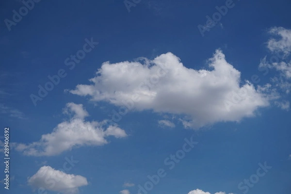 Fototapeta blue sky with clouds