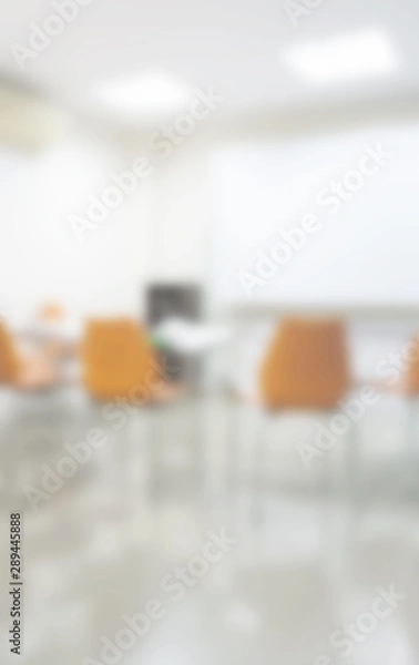 Obraz blur background Student chair
