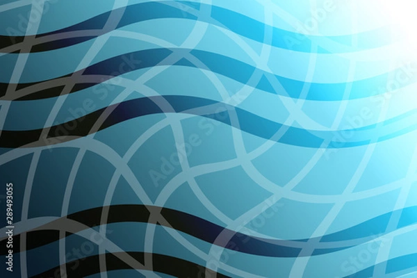 Obraz abstract, blue, wallpaper, design, wave, light, illustration, pattern, texture, graphic, curve, art, backdrop, digital, line, lines, artistic, gradient, waves, backgrounds, motion, color, technology