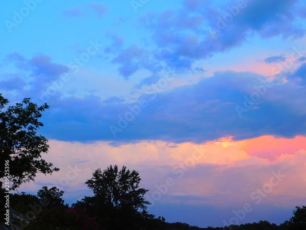 Obraz sky and clouds