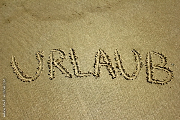 Obraz Urlaub am Strand