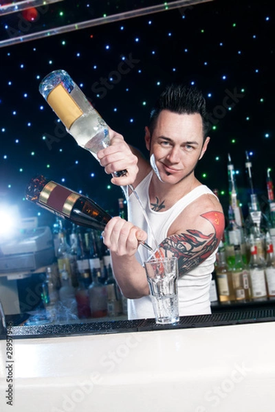 Fototapeta Bartender