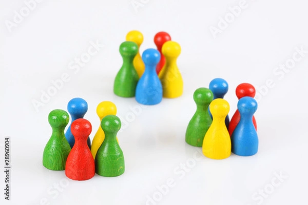 Obraz gemischte Gruppen