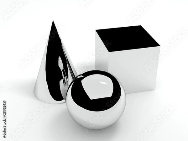 Obraz Geometrical shapes