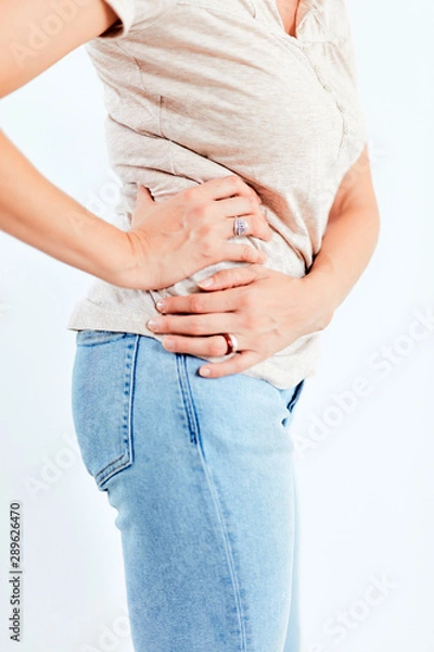 Obraz Hip, back and spinal problems in adult ages.