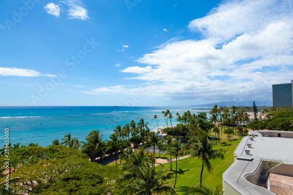 Fototapeta 【ハワイ】オーシャンビュー