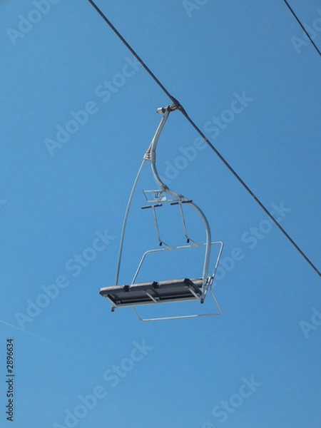 Fototapeta télésiège