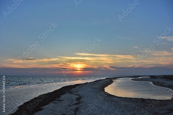 Obraz sunset on beach