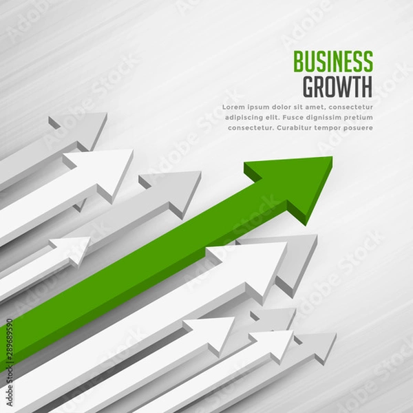 Fototapeta leading moving forward arrow concept background design